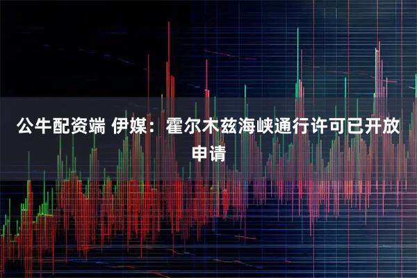 公牛配资端 伊媒：霍尔木兹海峡通行许可已开放申请